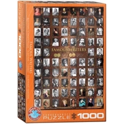Puzzle 1000 Famous Writers 6000-0249 - Eurographics