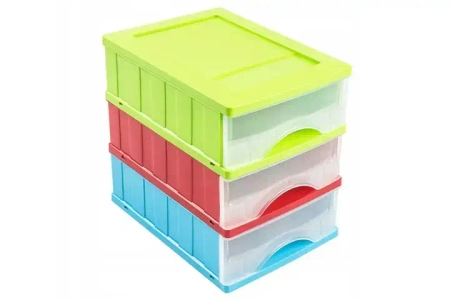 KEEEPER zest szuflad A5 3cz green 1000 58284