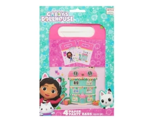 Torebki papierowe Gabby's Dollhouse 4szt - Godan