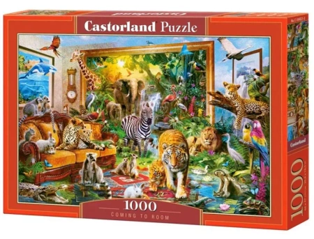 Puzzle 1000 Coming to Room CASTOR - Castorland
