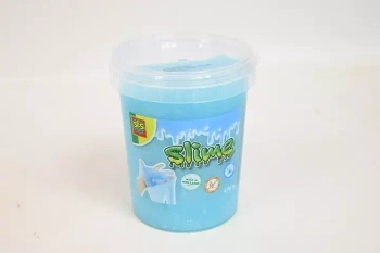 Slime niebieski brokat 470g - SES