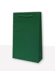 Torebki prezentowe jednobarwna T2 zielona 10 sztuk - MER PLUS