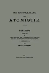 Die Entwickelung Der Atomistik - Rubens Heinrich
