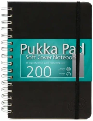 Kołonotatnik Pukka Pad A5 Soft Cover czarny - Pukka Pads