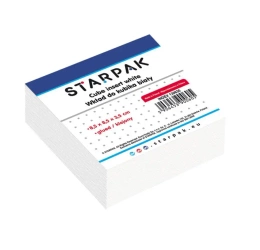 Wkład do kubika biały klejony 85x85 mm - STARPAK
