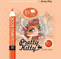 Kolorowanka antystresowa 200x200 Pretty Kitty 3 - Fresh