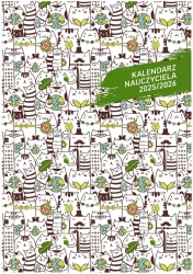 Kalendarz nauczyciela 2025/2026 B6 tyg. PCV Koty - praca zbiorowa