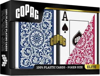 Karty do pokera Copag blue/red 2szt - Cartamundi