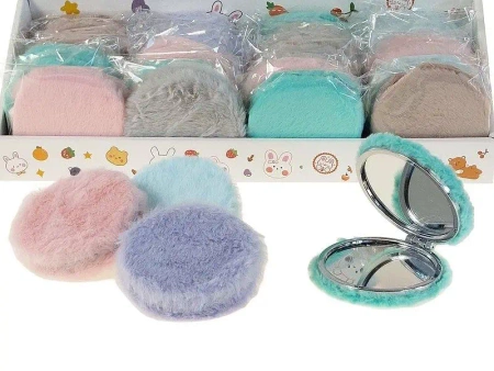 Lusterko w pluszowym etui MIX - ADAR