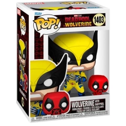 Figurka Deadpool Wolverine with Babypool Funko Pop
