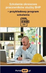 eBook Szkolenie okresowe pracowników służby BHP + przykładowy program szkolenia - Lesław Zieliński