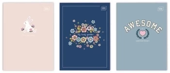 Zeszyt A4/32K kratka Girls (10szt) - INTERDRUK