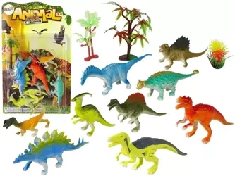 Zestaw dinozaurów 9szt - Leantoys