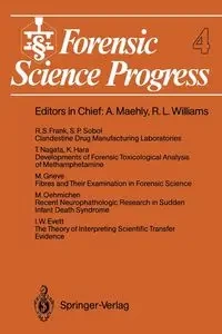 Forensic Science Progress - Evett Ian W.