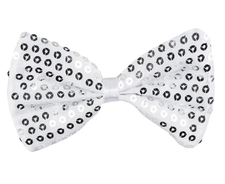 Mucha w cekiny srebrna - Godan