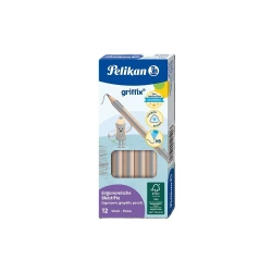 Ołówek Griffix HB (12szt) - PELIKAN