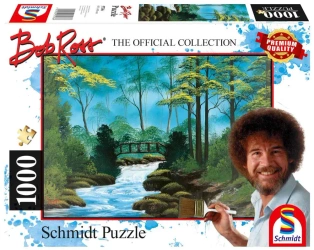 Puzzle 1000 PQ Bob Ross Samotny Most 111723 - Schmidt Puzzle