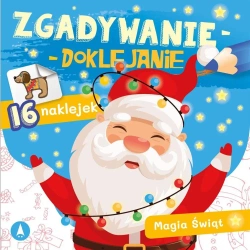 Zgadywanie-doklejanie. Magia świąt - Sabina Grabias