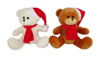 Miś świąteczny 15cm MIX - Sun-Day