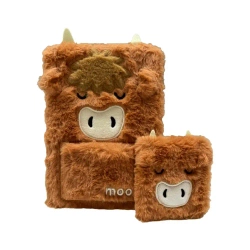 Notes pluszowy z etui i notes mini Highland Coo MEMO134 - PUCKATOR EUROPEAN DISTRIBUTION CENTRE