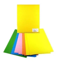 Tektura falista pastelowa 25x35cm 10 arkuszy - Galeria Hobby