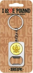 Brelok I love Poland Polska ILP-BRE-B-PL-05 - Pan Dragon