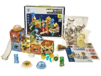 Klocki magnetyczne ze światłem - ADAR
