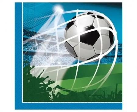 Serwetki papierowe Soccer Fans 33x33cm 20szt - Godan