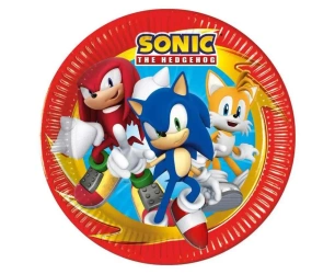 Talerzyki papierowe Sonic 23cm 8szt - Godan