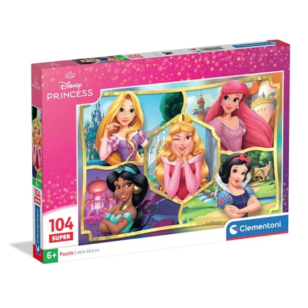 Puzzle 104 Super Princess - Clementoni