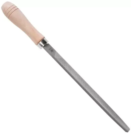 C4957 PILNIK TRÓJKĄTNY 250 MM NR 2 Z RĄCZKĄ - RICHMANN