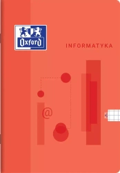 Zeszyt A5/60k kratka Informatyk Oxf Fol A 10