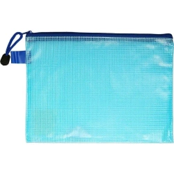 Teczka na zamek A5 pozioma niebieska - Titanum