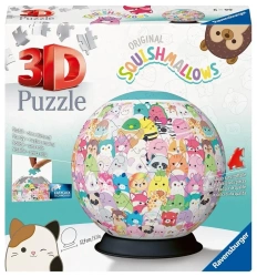 Puzzle 3D Kula: Squishmallows - Ravensburger