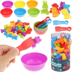 Zwierzątka do nauki liczenia i kolorów - Trifox