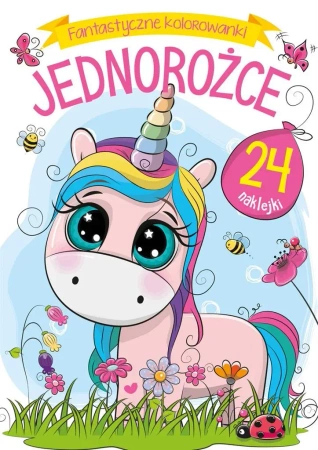 Fantastyczne kolorowanki. Jednorożce - Ewa Gorzkowska-Parnas