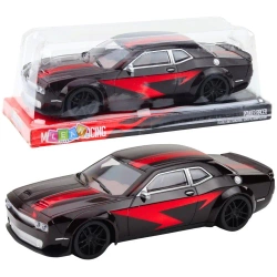 Wyścigówka z napędem i błyszczącą karoserią - Leantoys