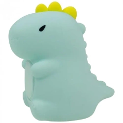 Lampka nocna LED RGB Dino z budzikiem