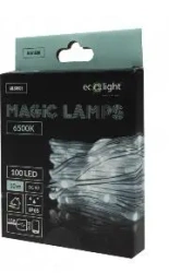 Magiczne lampki 100 led 6500K 10m DC5V - Eco Light