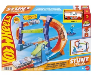 Hot Wheels Mistrzowski skok na pętli Tor wyścigowy - Mattel