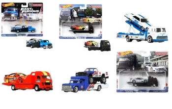 Hot Wheels 50 rocznica Pojazdy Premium (4szt) - Mattel