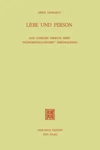 Liebe und Person - Leonardy H.