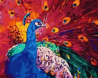 Malowanie po numerach - Majestatyczne piękno 40x50 - Ideyka