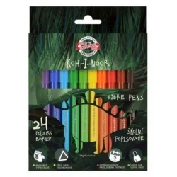 Flamastry Dino 24 kolorów - Koh-I-Noor