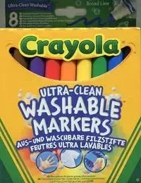 Crayola Flamastry super spieralne 8 sztuk