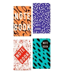 Notatnik A6/96K z gumką mix