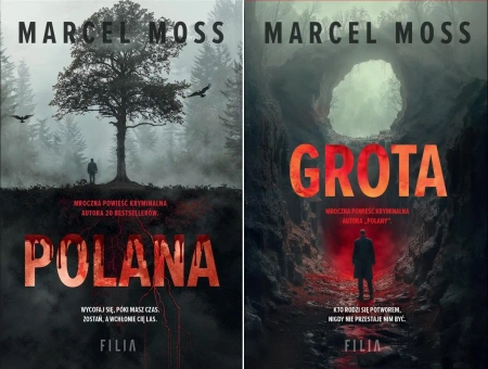 PAKIET KOMISARZ SAMBOR MALCZEWSKI 1-2 Polana + Grota Moss - Marcel Moss