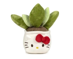 Hello Kitty - plusz Doniczka liście 20cm - EPEE