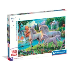 Puzzle 180 Super Unicorns - Clementoni