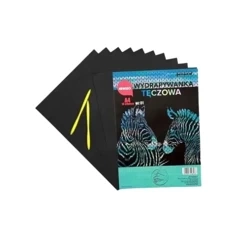 Wydrapywanka tęczowa A4 10 arkuszy WZ-01 - Penword